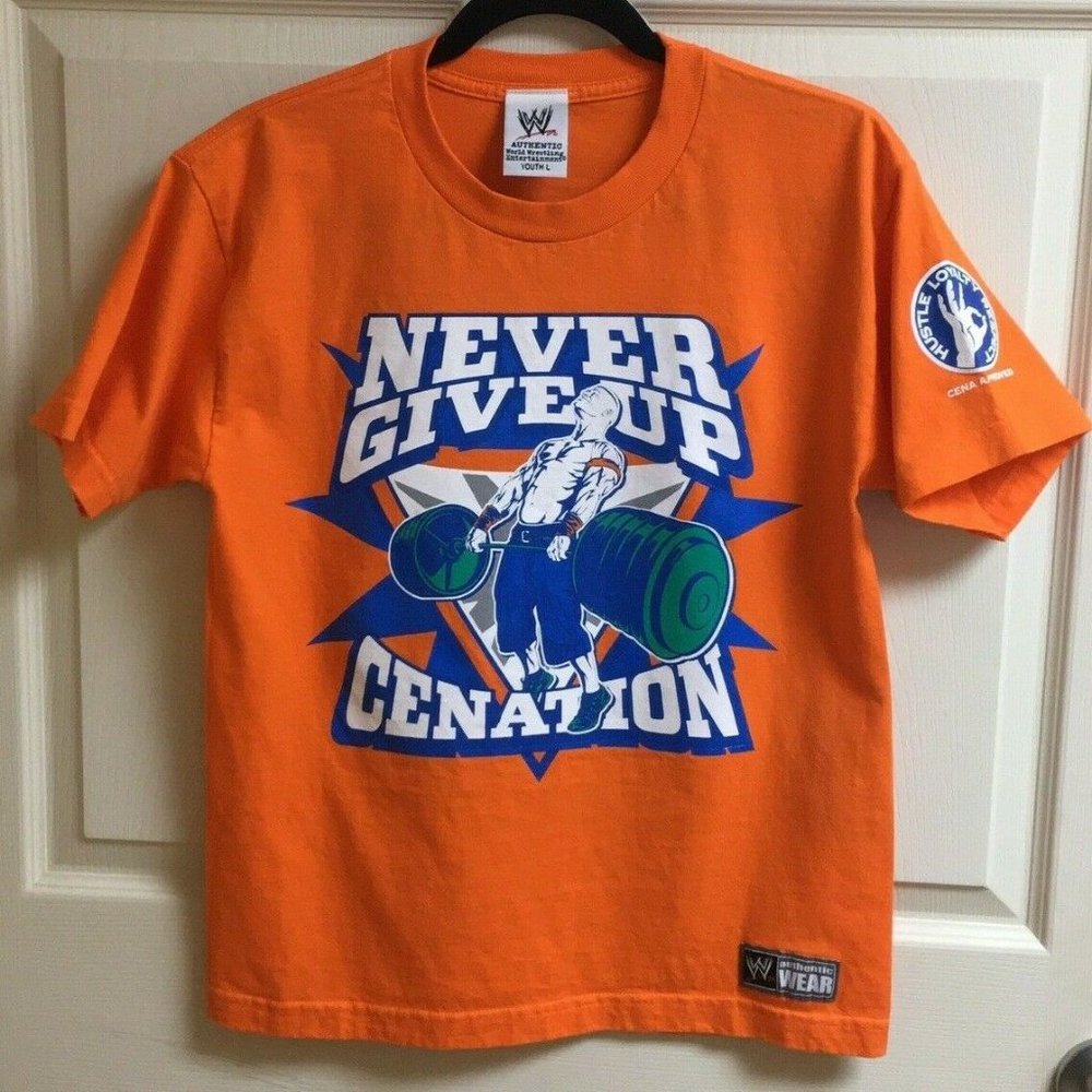 WWE Jon Cena Cenation Youth Large T Shirt